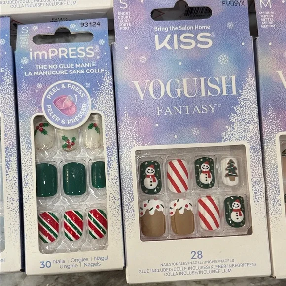 Kiss and imPRESS Festive Nail Set Collection (5) - Picture 4 of 12